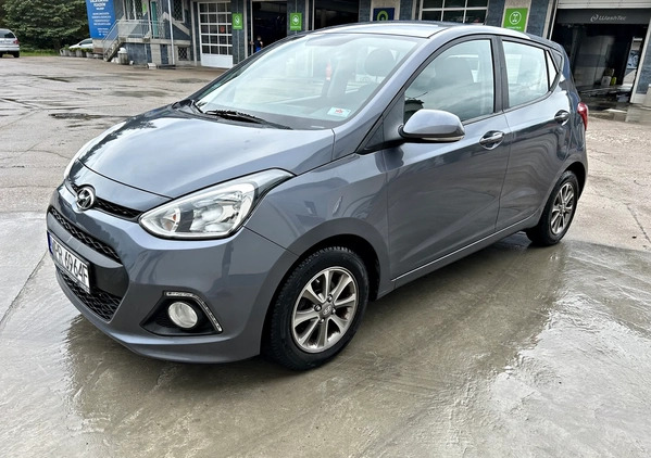 Hyundai i10 cena 23500 przebieg: 123000, rok produkcji 2013 z Kobyłka małe 154